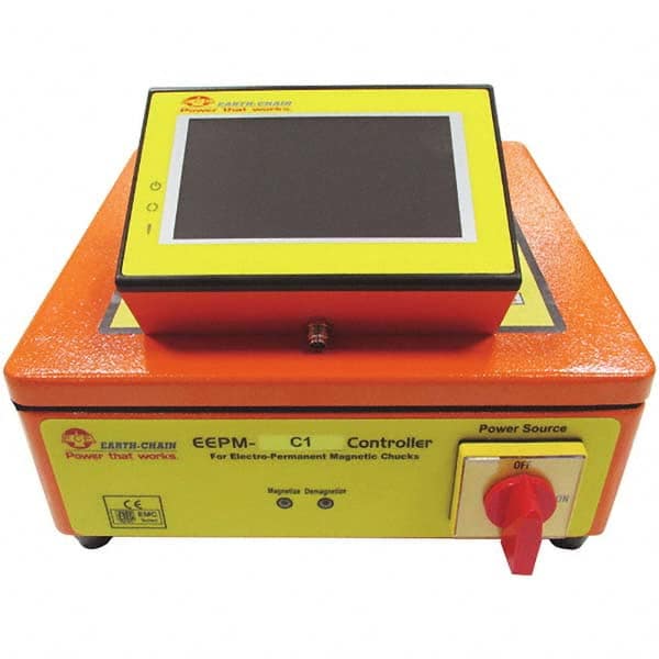 Techniks - Electromagnetic Chuck Controls & Accessories Type: C4 Touchscreen Controller Variable Power: No - Top Tool & Supply