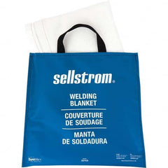 Sellstrom - Welding Blankets, Curtains & Rolls Type: Welding Blanket Color: White - Top Tool & Supply