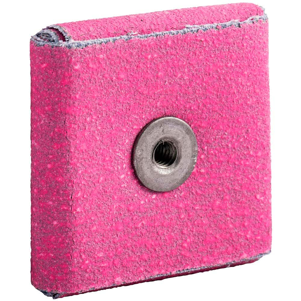 Merit Abrasives - Cross & Square Pads Pad Type: Square Abrasive Material: Ceramic Alumina - Top Tool & Supply