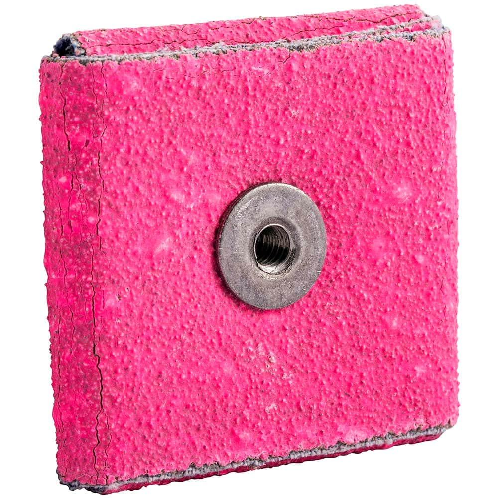 Merit Abrasives - Cross & Square Pads Pad Type: Square Abrasive Material: Ceramic Alumina - Top Tool & Supply