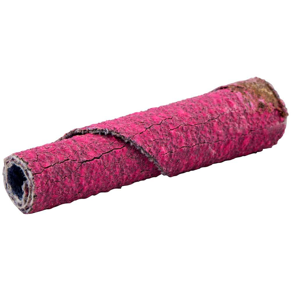 Merit Abrasives - Straight Cartridge Rolls Maximum Roll Diameter (Inch): 1/4 Overall Length (Inch): 1-1/2 - Top Tool & Supply