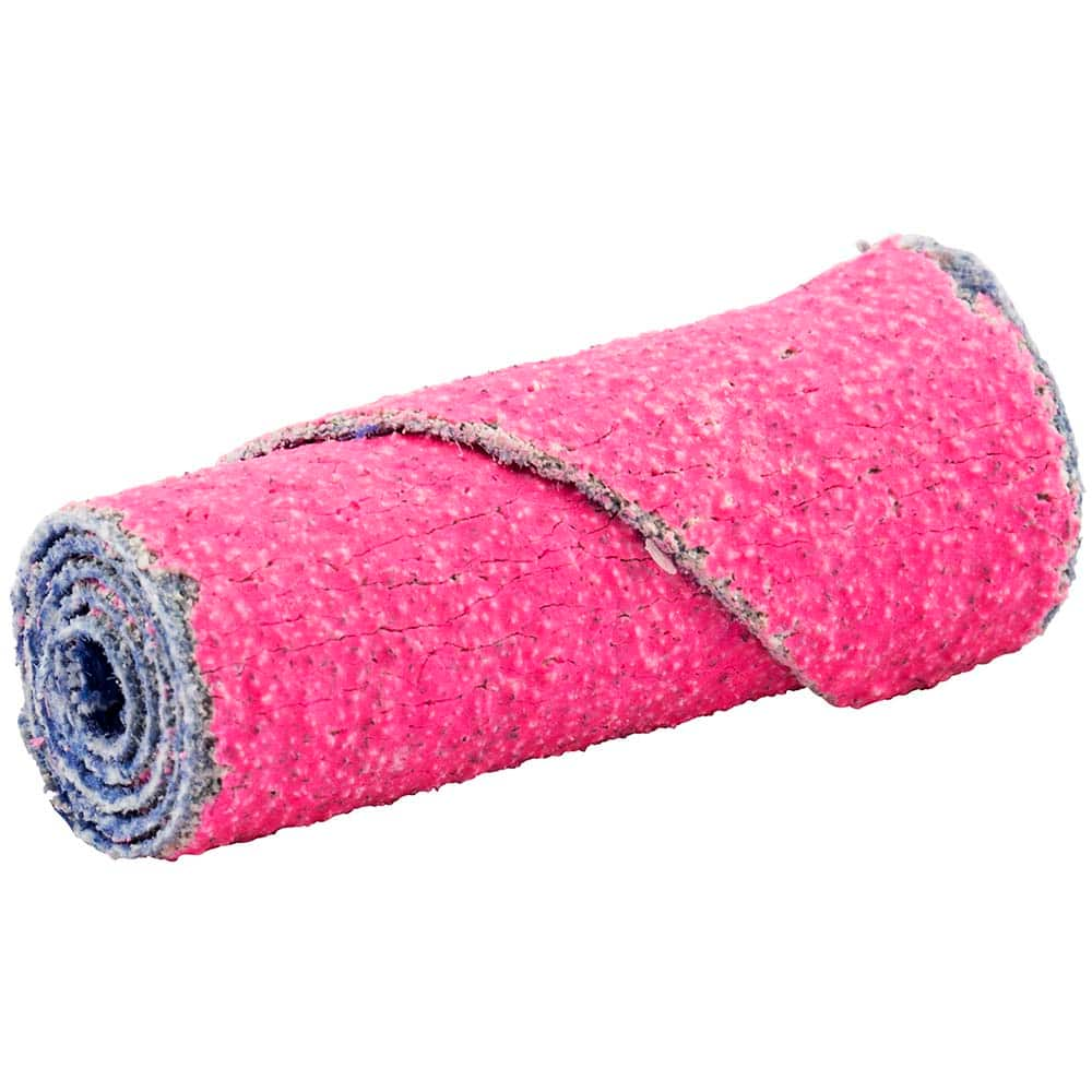 Merit Abrasives - Straight Cartridge Rolls Maximum Roll Diameter (Inch): 1/2 Overall Length (Inch): 1-1/2 - Top Tool & Supply