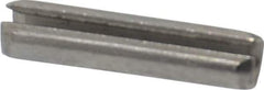 Value Collection - 1/8" Diam x 1/2" Long Slotted Spring Pin - Grade 18-8 Stainless Steel - Top Tool & Supply