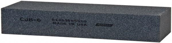 Norton - 6" Long x 2" Wide x 1" Thick, Silicon Carbide Sharpening Stone - Rectangle, Coarse Grade - Top Tool & Supply