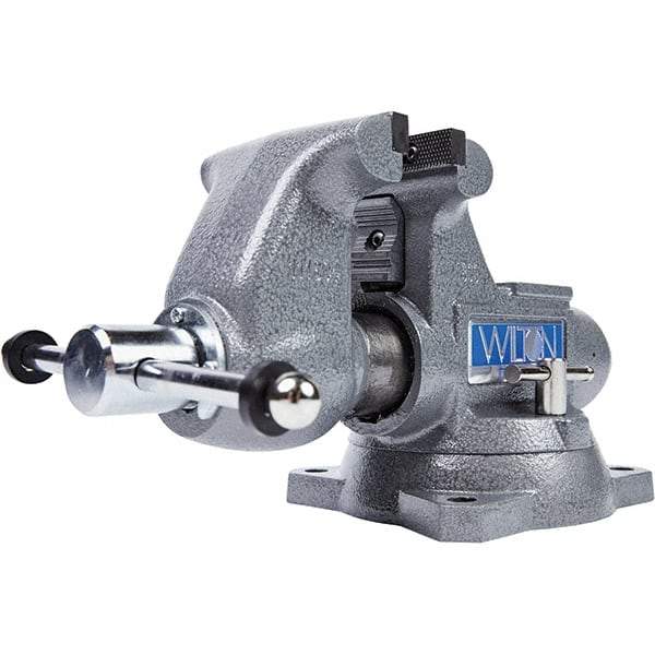 Wilton - Bench & Pipe Combination Vises Jaw Width (Inch): 4-1/2 Jaw Opening Capacity (Inch): 4-1/2 - Top Tool & Supply