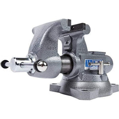 Wilton - Bench & Pipe Combination Vises Jaw Width (Inch): 5-1/2 Jaw Opening Capacity (Inch): 6-1/8 - Top Tool & Supply