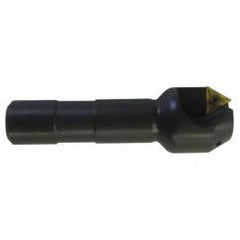 60° Point- 0.212" Min- 0.5" SH- Indexable Countersink & Chamfering Tool - Top Tool & Supply