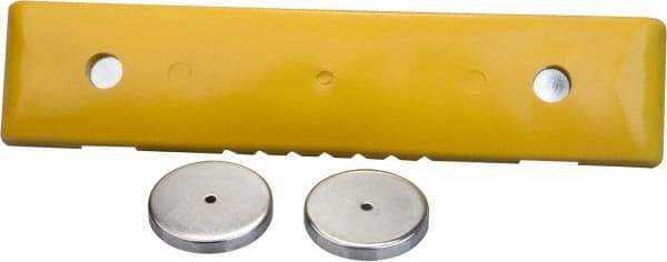 PRO-SAFE - 18" Long x 4" Wide x 1" High, Bumper - Yellow, Plastic - Top Tool & Supply