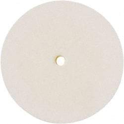 Value Collection - 10" Diam x 1" Thick Unmounted Buffing Wheel - 1 Ply, Polishing Wheel, 1/2" Arbor Hole, Soft Density - Top Tool & Supply