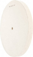 Value Collection - 10" Diam x 3/4" Thick Unmounted Buffing Wheel - 1 Ply, Polishing Wheel, 1/2" Arbor Hole, Hard Density - Top Tool & Supply