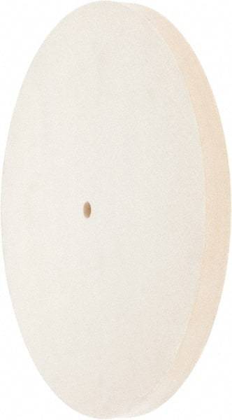 Value Collection - 12" Diam x 3/4" Thick Unmounted Buffing Wheel - 1 Ply, Polishing Wheel, 1/2" Arbor Hole, Medium Density - Top Tool & Supply