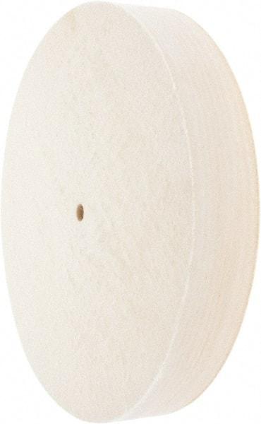 Value Collection - 12" Diam x 2" Thick Unmounted Buffing Wheel - 1 Ply, Polishing Wheel, 1/2" Arbor Hole, Soft Density - Top Tool & Supply