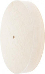 Value Collection - 12" Diam x 2" Thick Unmounted Buffing Wheel - 1 Ply, Polishing Wheel, 1/2" Arbor Hole, Soft Density - Top Tool & Supply