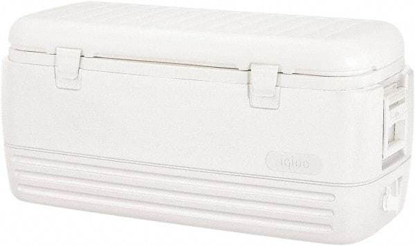 Igloo - 120 Qt Ice Chest - Polypropylene, White - Top Tool & Supply