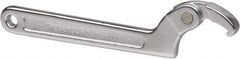 Paramount - 3/4" to 2" Capacity, Adjustable Pin Spanner Wrench - 6-3/8" OAL, 1/8" Hook Pin Height - Top Tool & Supply