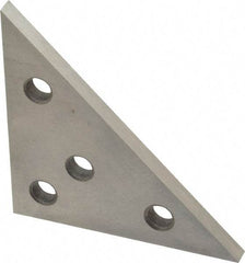 SPI - 90° Angle, 4-1/4 Inch Long, 1/4 Inch Thick, Steel, Angle Block - 10 Minutes Accuracy - Top Tool & Supply