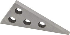 SPI - 90° Angle, 4 Inch Long, 1/4 Inch Thick, Steel, Angle Block - 10 Minutes Accuracy - Top Tool & Supply