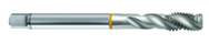 7/16-20 2B 3-Flute Cobalt Yellow Ring Semi-Bottoming 40 degree Spiral Flute Tap-Bright - Top Tool & Supply