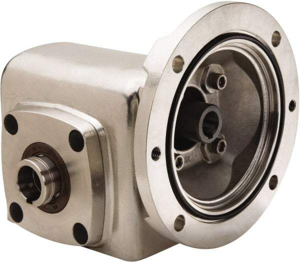 Boston Gear - 2.06 Centerline Distance, 40:1, 44 RPM Output, 0.81 Input Horsepower, 876 Lbs. Max Torque, Speed Reducer - Part No. SSHF72140KB5HSP20, 1-1/4" Shaft Diam, Hollow Shaft, 5/8" Bore, 4.34" High, 56C NEMA - Top Tool & Supply