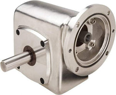 Boston Gear - 2.06 Centerline Distance, 20:1, 88 RPM Output, 1.4 Input Horsepower, 892 Lbs. Max Torque, Speed Reducer - Part No. SSF72120KB5GS, Single Shaft Left, 5/8" Bore, 4.34" High, 56C NEMA - Top Tool & Supply