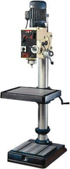 Jet - 10" Swing, Geared Head Drill & Tap Press - 12 Speed, 2 hp, Three Phase - Top Tool & Supply