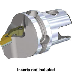 Kennametal - Left Hand Cut, Size KM63, VN.. Insert Compatiblity, Modular Turning & Profiling Cutting Unit Head - 115mm Head Length, Through Coolant, Series M-Clamping - Top Tool & Supply