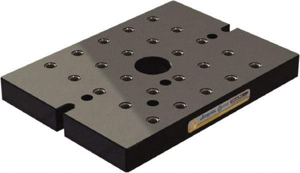 Jergens - 250mm Long x 340mm Wide x 35mm High Aluminum Fixture Plate - 35mm Plate Thickness - Top Tool & Supply