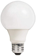 Philips - 9 Watt Fluorescent Residential/Office Medium Screw Lamp - 2,700°K Color Temp, 500 Lumens, 120 Volts, EL/A G25, 8,000 hr Avg Life - Top Tool & Supply