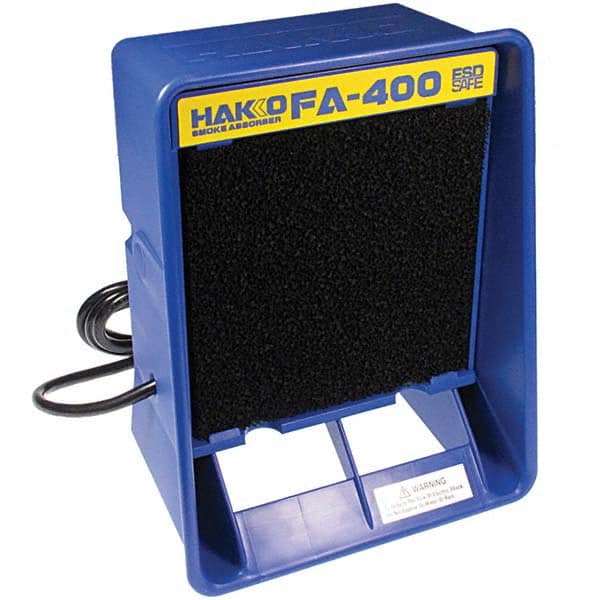 Hakko - Fume Exhausters Input Voltage: Universal Type: Smoke Absorber - Top Tool & Supply