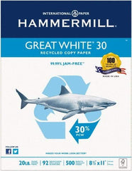 Hammermill - White Copy Paper - Use with Laser Printers, Copiers, Plain Paper Fax Machines - Top Tool & Supply