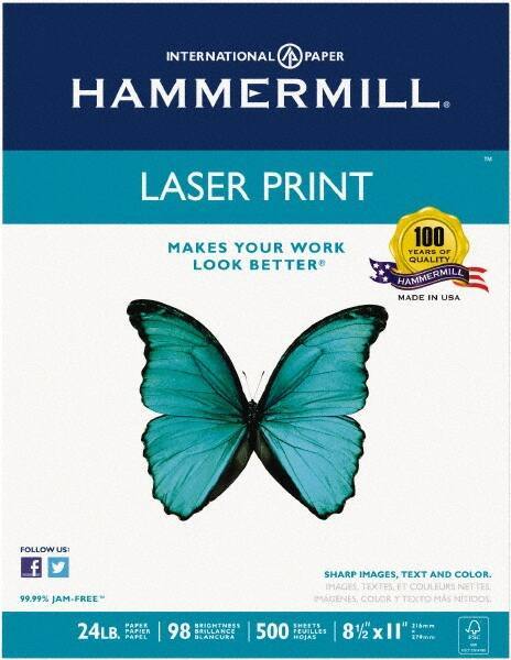 Hammermill - White Copy Paper - Use with Laser Printers, Copiers, Offset Presses, Spirit Duplicators - Top Tool & Supply