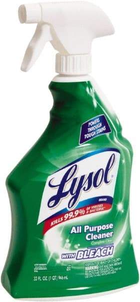 Lysol - 32 oz Spray Bottle All-Purpose Cleaner - Liquid, Cleaner with Bleach, Disinfectant, Chlorine - Top Tool & Supply