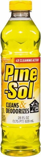 Pine-Sol - 28 oz Bottle All-Purpose Cleaner - Liquid, Lemon - Top Tool & Supply