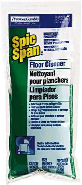 Spic & Span - Packet Cleaner - Use on Resilient Flooring - Top Tool & Supply