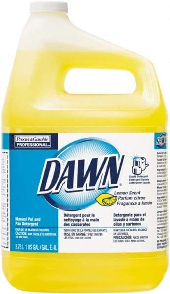 Dawn - 1 Gal Bottle Manual Dishwashing Liquid - Lemon Scented - Top Tool & Supply