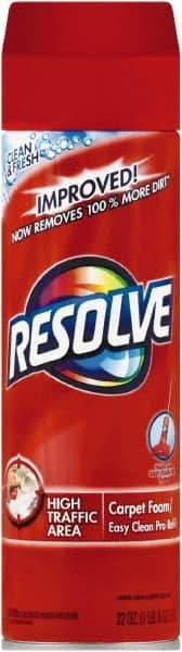 Resolve - 22 oz Aerosol Carpet & Upholstery Cleaner - Unscented - Top Tool & Supply