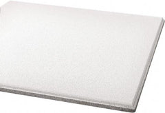 Armstrong World - 24" Long x 24" Wide, Wet-Formed Mineral Fiber Acoustic Ceiling Tile - ASTM E1264 Specification, White - Top Tool & Supply