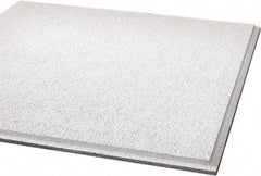 Armstrong World - 24" Long x 24" Wide, Wet-Formed Mineral Fiber Acoustic Ceiling Tile - ASTM E1264 Specification, White - Top Tool & Supply