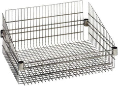 Quantum Storage - Wire Basket Unit - 24" Wide x 24" Deep x 10" High, - Top Tool & Supply