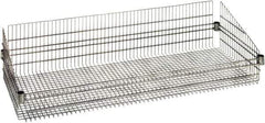 Quantum Storage - Wire Basket Unit - 48" Wide x 24" Deep x 10" High, - Top Tool & Supply