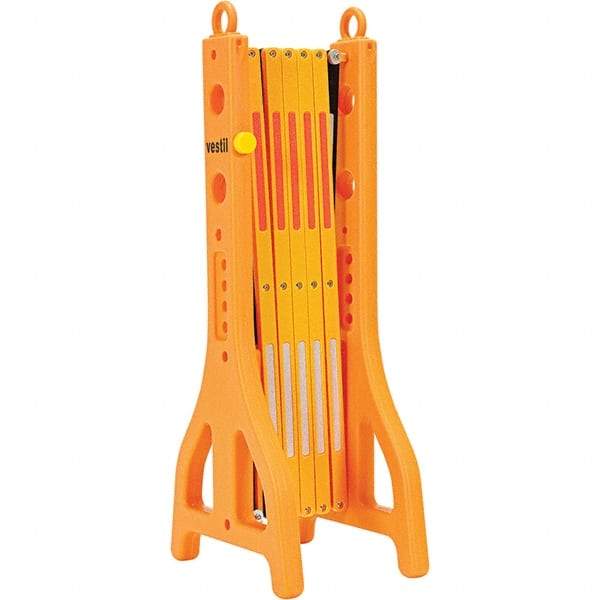 Vestil - Folding Gates & Barricades Type: Expandable Barricade Height (Inch): 38 - Top Tool & Supply