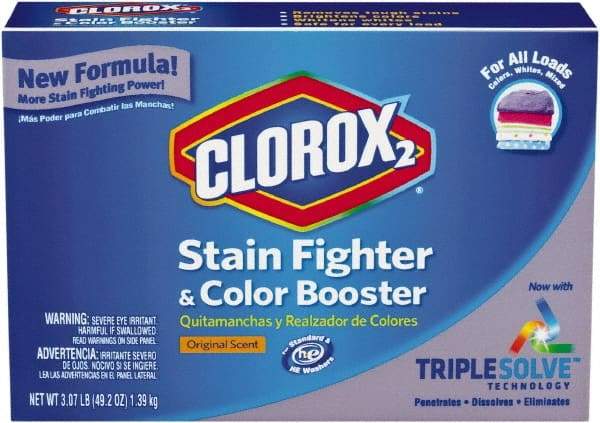 Clorox - 49.2 oz Powder Laundry Detergent - Powder - Top Tool & Supply