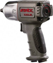 AIRCAT - 3/8" Drive, 10,000 RPM, 500 Ft/Lb Torque Impact Wrench - Pistol Grip Handle, 1,350 IPM, 6 CFM, 90 psi, 1/4" NPT Inlet - Top Tool & Supply