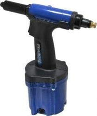 RivetKing - Up to 3/16" Capacity, Air Riveting Hammer - 5/8" Long Stroke, 1/4" Inlet - Top Tool & Supply