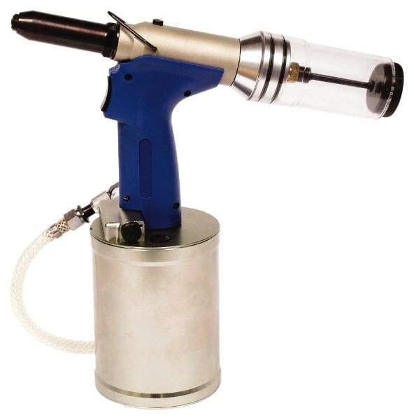 RivetKing - Up to 1/4" Capacity, Air Riveter - 1" Long Stroke, 1/4" Inlet - Top Tool & Supply