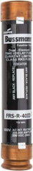 Cooper Bussmann - 250 VDC, 600 VAC, 40 Amp, Time Delay General Purpose Fuse - Fuse Holder Mount, 5-1/2" OAL, 20 at DC, 200 (RMS) kA Rating, 27mm Diam - Top Tool & Supply