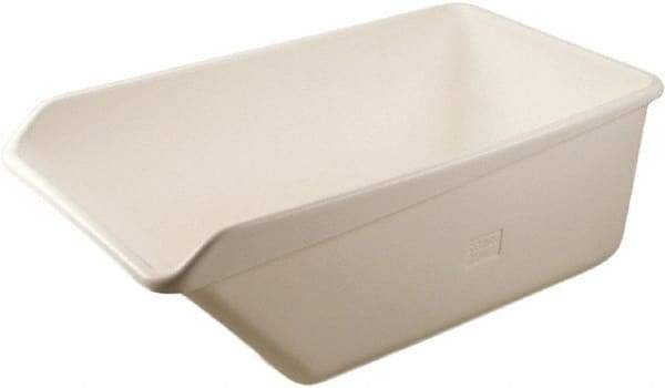 Remco - 800 Lb Load Capacity White Polyethylene Tote Container - Nesting, 32" Long x 54.6" Wide x 21.7" High - Top Tool & Supply