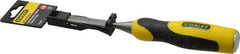 Stanley - 9" OAL x 1/2" Blade Width Wood Chisel - 1/2" Tip, Polypropylene Handle - Top Tool & Supply