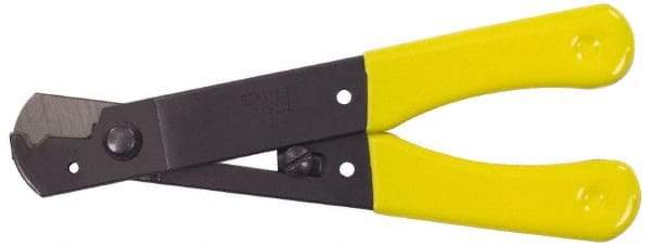 Stanley - 26 to 10 AWG Capacity Wire Stripper - 5-1/8" OAL, Vinyl Coated Handle - Top Tool & Supply