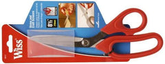 Wiss - 3-1/2" LOC, 8-1/2" OAL Stainless Steel Standard Shears - Straight Handle, For General Purpose Use - Top Tool & Supply